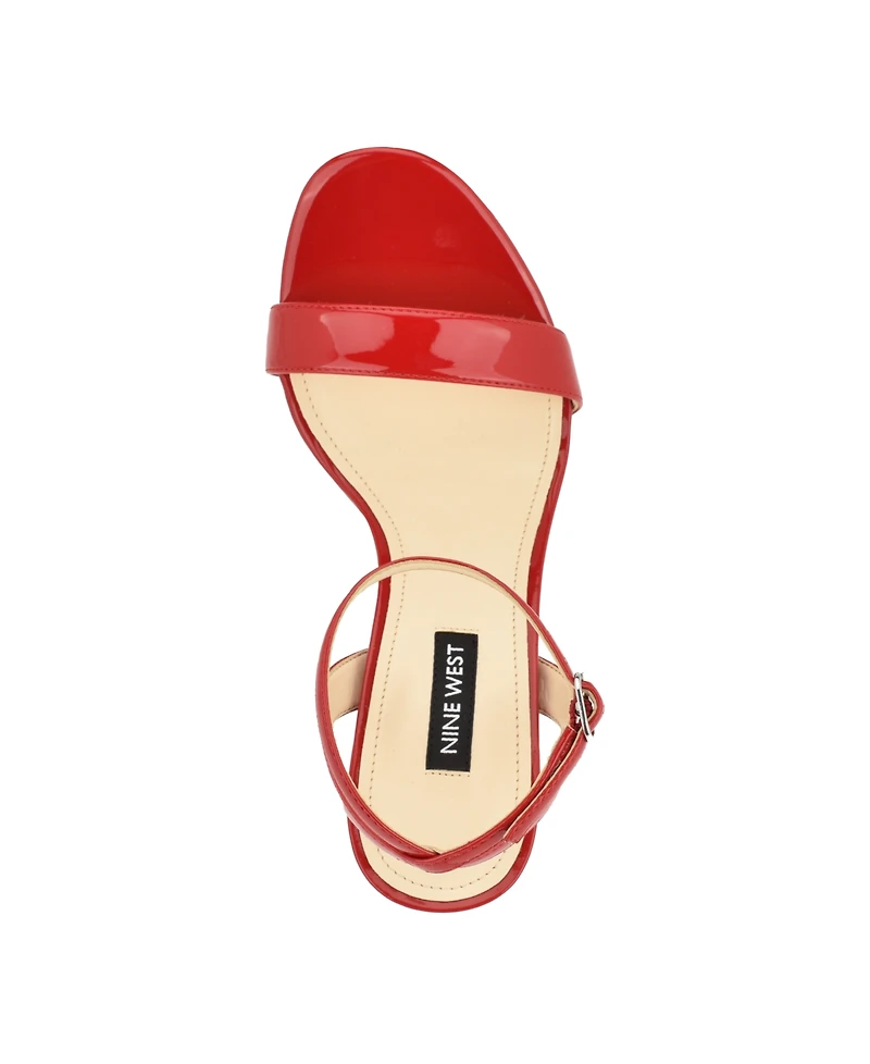 Nine West Women's Loola Ankle Strap High Stiletto Sandals