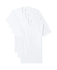 Lands' End Men's Crewneck Undershirt 3 Pack