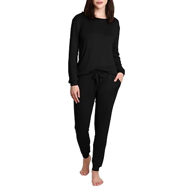 Women's Crew Neck Top with Jogger