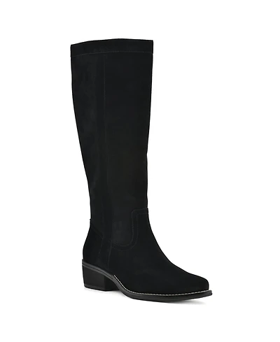 White Mountain Women's Altitude Wide Calf Knee High Boots