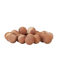 Household Essentials Cedar Fresh Cedar Balls with Fresh Cedar Scent, Solid Redwood Cedar