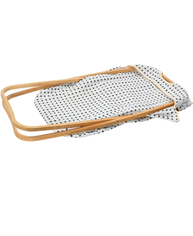Bamboo x Frame Hamper, Cross