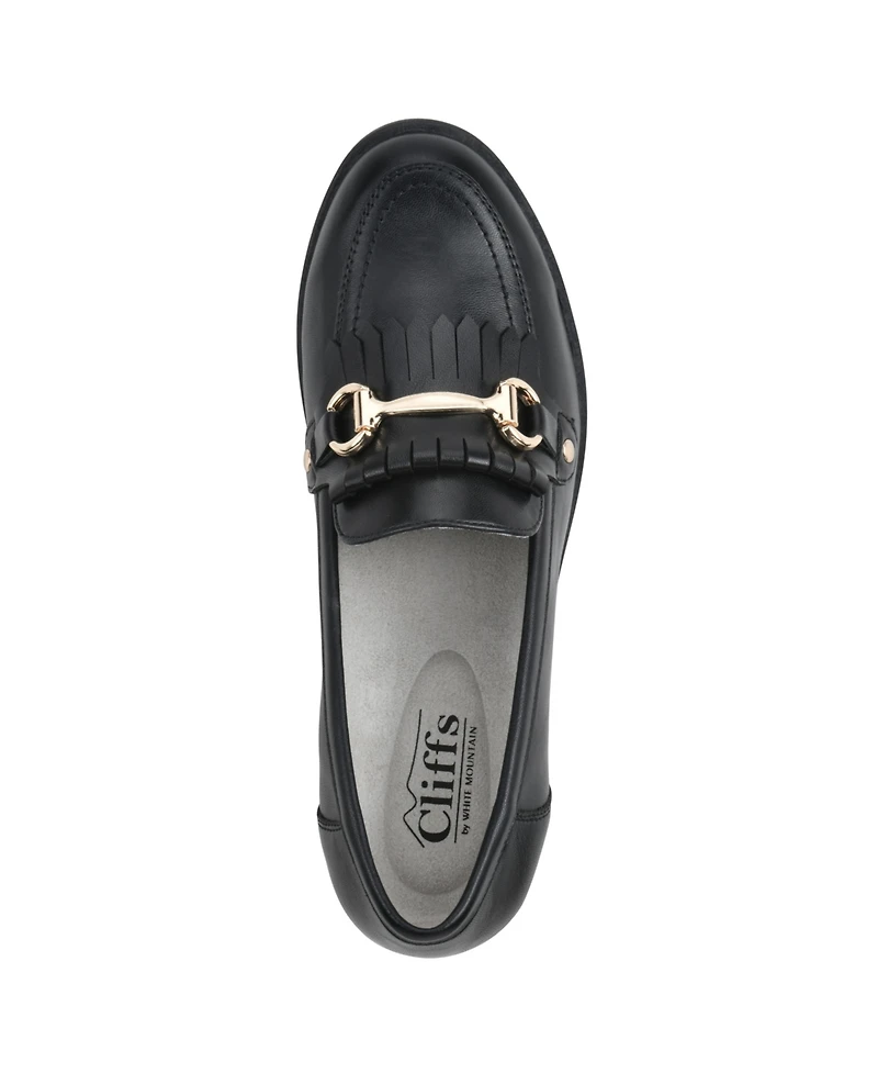 Cliffs by White Mountain Women's Galeena Chain Detail Flat