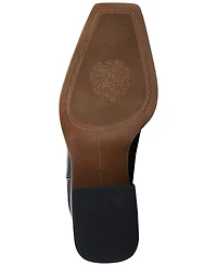 Vince Camuto Womens's Sangeti Snip-Toe Block-Heel Extra Wide-Calf Knee-High Boots