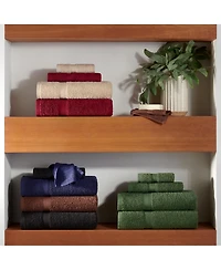 True Color Bathroom Washcloths (12 Pack), Solid Options, 12x12 in., 100% Soft Cotton