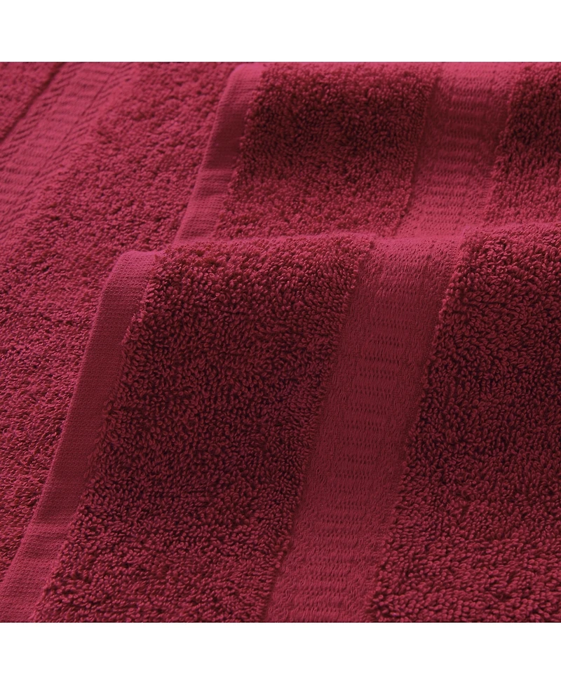 True Color Bath Towels (6 Pack), Solid Options, 25x52 in., 100% Soft Cotton