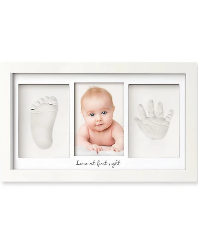 Duo Baby Hand and Footprint Kit, Handprint Newborn Photo Frame, Keepsake for New Mom