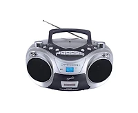 Supersonic Portable Bluetooth Audio System - Silver
