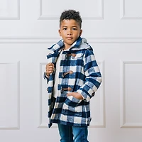 Hope & Henry Boys Toggle Duffle Coat with Detachable Hood