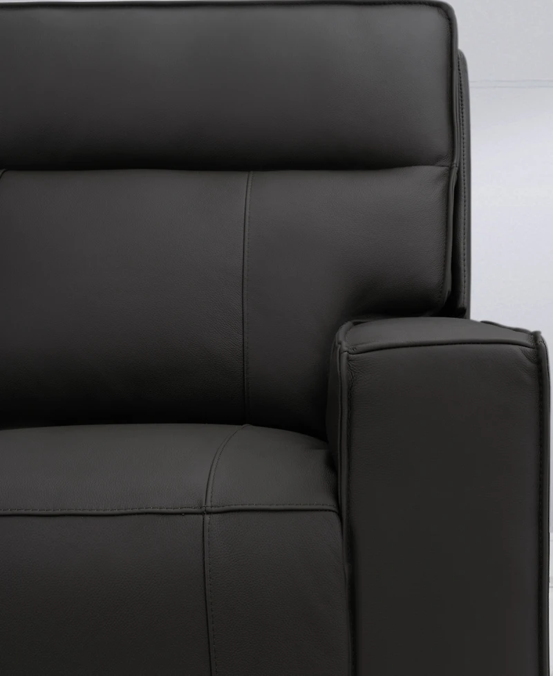Kameron Leather Power Recliner with Power Headrest