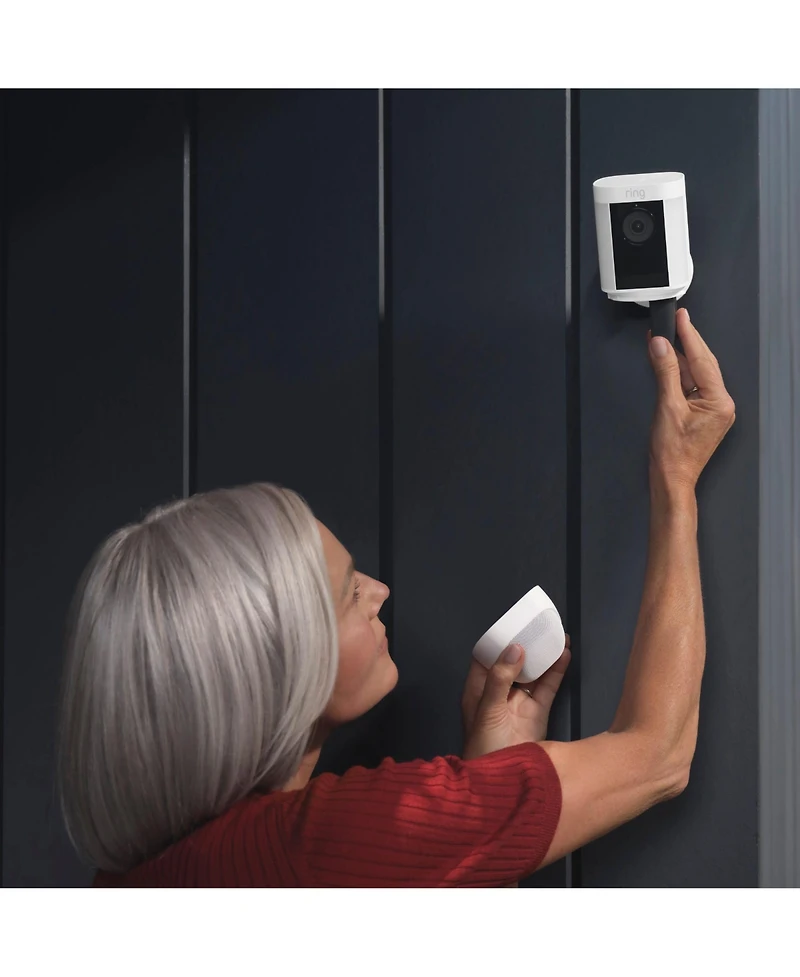 ring Spotlight Cam Pro Battery - White