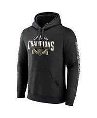 Men's Fanatics Black Vegas Golden Knights 2023 Stanley Cup Champions Banner Pullover Hoodie