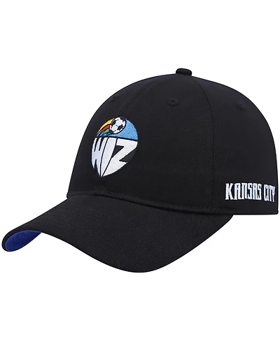 Men's Mitchell & Ness Black Kansas City Wiz Adjustable Hat