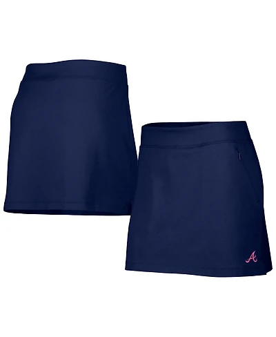 Women's Tommy Bahama Navy Atlanta Braves Aubrey Skort
