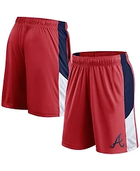 Men's Fanatics Red Atlanta Braves Primary Logo Shorts