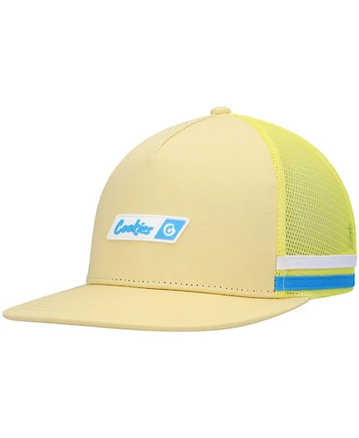 Men's Cookies Yellow Bal Harbor Trucker Snapback Hat