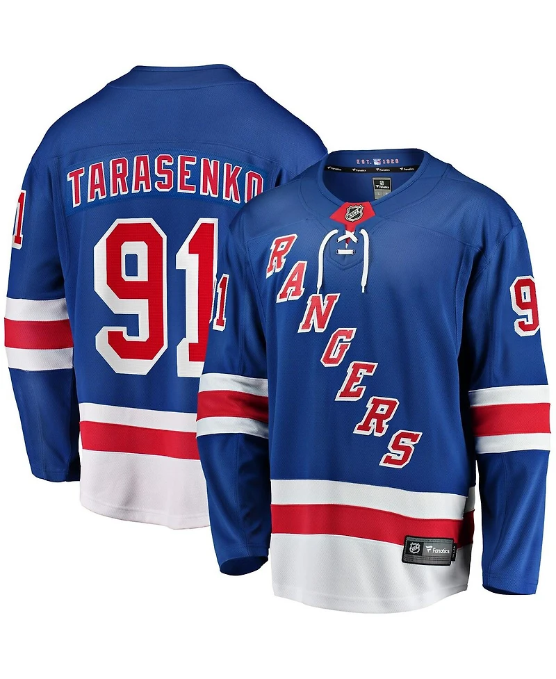 Men's Fanatics Vladimir Tarasenko Royal New York Rangers Premier Breakaway Player Jersey