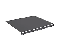 Replacement Fabric for Awning Anthracite 13.1'x11.5'