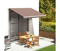 Replacement Fabric for Awning Brown 11.5'x8.2'