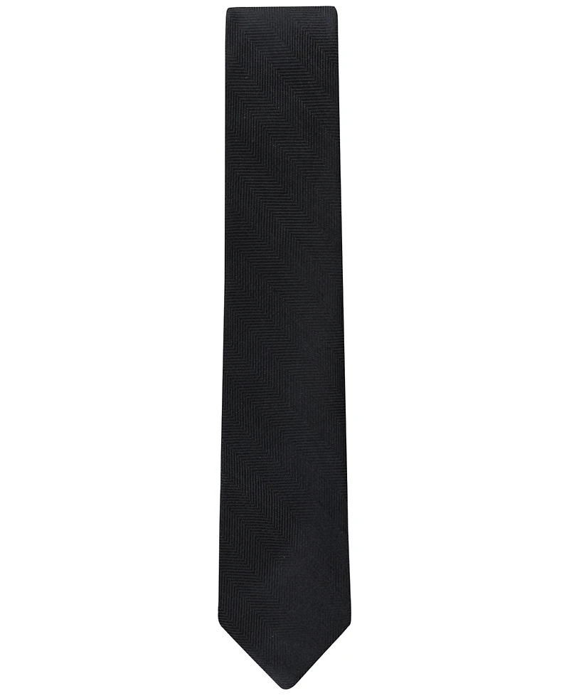 Tommy Hilfiger Men's Herringbone Solid Tie