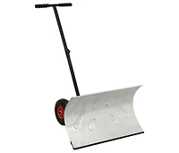 Manual Snow Shovel with Wheels