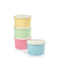 Tupperware Heritage 3.8 Cup Canister Set of 4