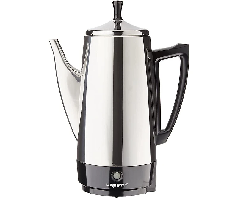 National Presto Industries 12 Cup Stainless Steel Coffee Maker