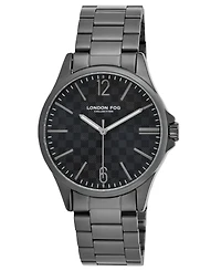 London Fog Women's Quartz Aberdeen Black Alloy Watch 40mm