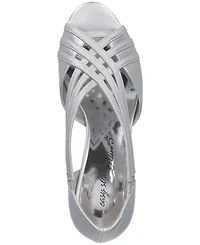Easy Street Women's Oceana Peep Toe Pumps