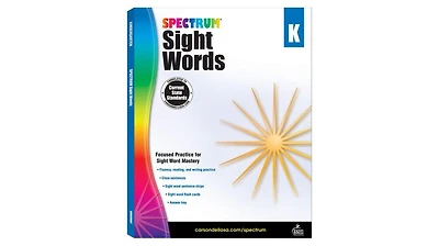 Spectrum Sight Words, Grade K by Spectrum Compiler