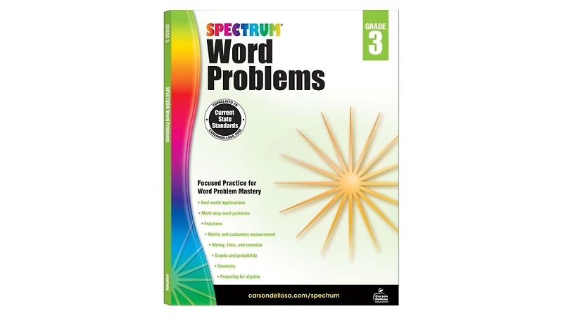 Word Problems, Grade 3 by Spectrum Compiler