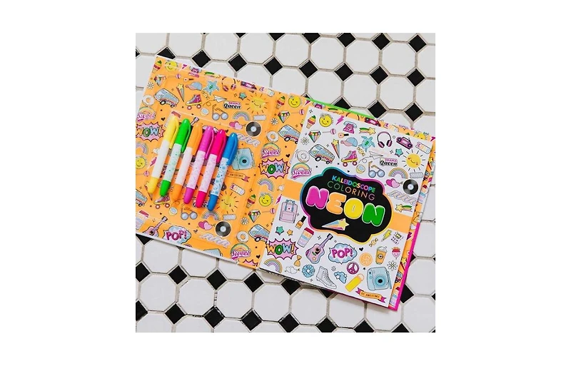 Kaleidoscope Neon by Editors of Silver Dolphin Books