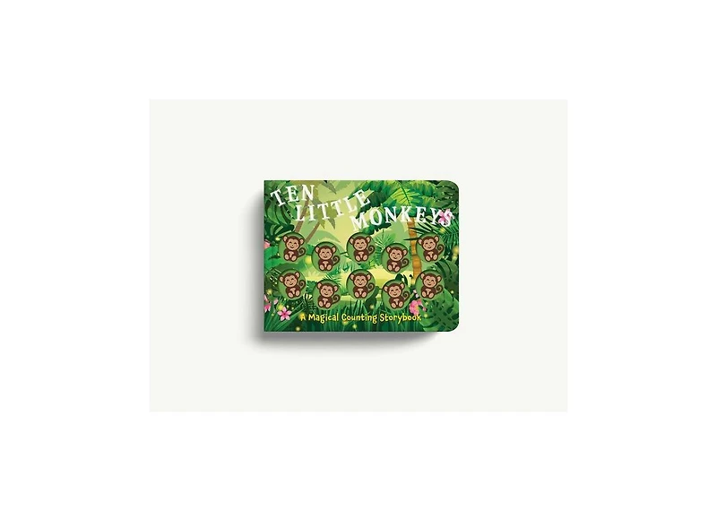 Ten Little Monkeys- A Magical Counting Storybook by Amanda Sobotka