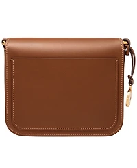 Fossil Lennox Leather Flap Crossbody Bag