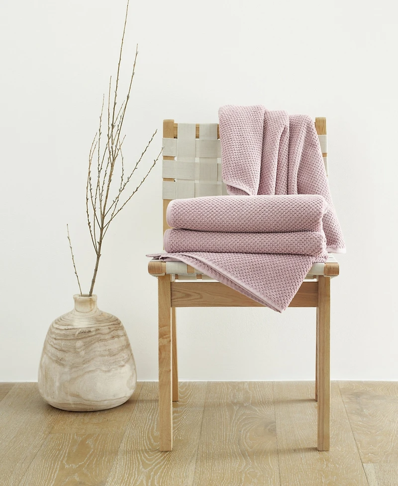 Blue Loom Lilly Cotton and Rayon from Bamboo 2 Piece Bath Towel Set, 56" x 30"