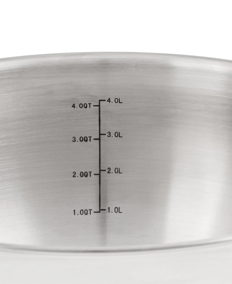 BergHOFF Belly Shape 18/10 Stainless Steel 9.5" Stock Pot with Ss Lid, 5.5qt.