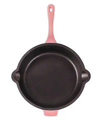 BergHOFF Neo 5pc Cast Iron Dutch Oven Set with 10" Fry Pan, 3qt. & 5qt.