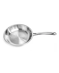 BergHOFF Professional 2pc Tri-Ply 18/10 Stainless Steel Cookware Set, 8" & 10" Fry Pan