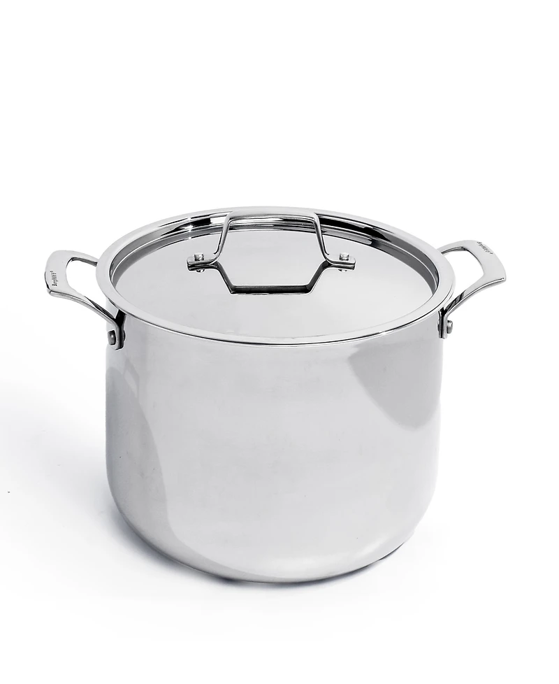 BergHOFF Professional 3Pc Tri-Ply 18/10 Stainless Steel Steamer Set, Ss Lid
