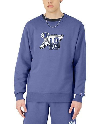 Champion Men's Powerblend Graphic Crewneck Sweatshirt