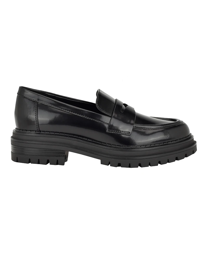 Calvin Klein Women's Grant Lug Sole Penny Loafers