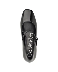 Calvin Klein Women's Jatlee Mary Jane Block Heel Pumps