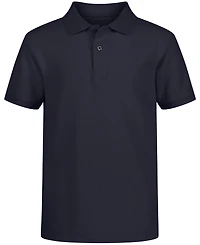 Nautica Husky Boys Uniform Stretch Double Pique Polo