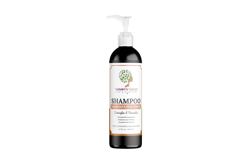 Nature's Syrup Beauty Sandalwood & Black Charcoal Shampoo, 9.7 Fl. Oz.