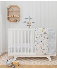 Living Textiles Baby Boys Airplanes Musical Mobile