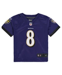 Nike Baltimore Ravens Toddler Boys and Girls Game Jersey Lamar Jackson