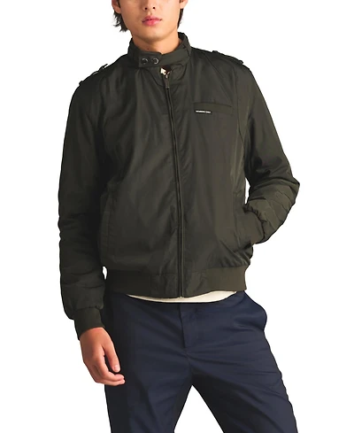 Members Only Men's Heavy Iconic Racer Quilted Lining Jacket (Slim Fit)