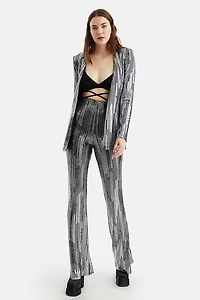 Women's Shoulder Pad Blazer