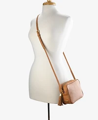 Gigi New York Madison Leather Crossbody