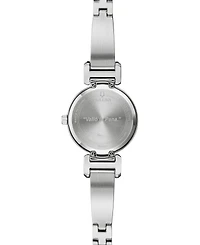 Bulova Women's Marc Anthony Modern Diamond Accent Stainless Steel Bangle Bracelet Watch 26mm